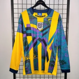 Áo Retro Anh Thủ môn Wc95/ Vàng